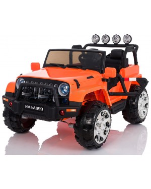 Παιδικό Αυτοκίνητο Skorpion Wrangler JEEP 24V Πορτοκαλί Διπλό - 5248099