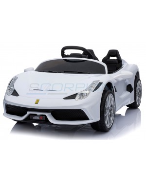 Παιδικό Αυτοκίνητο Skorpion Ferrari 488 Style 12V Λευκό - 5246088