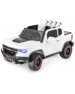 Παιδικό Αυτοκίνητο Skorpion Chevrolet Colorado 4X4 12V Style Λευκό - 5247002