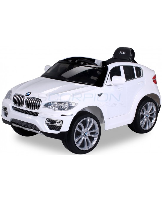 Παιδικό Αυτοκίνητο Skorpion BMW X6 12V Λευκό - 5247056