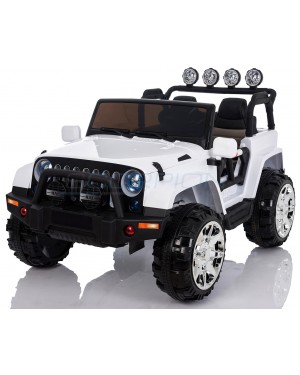 Παιδικό Αυτοκίνητο Skorpion JEEP Wrangler 24V Style Λευκό Διπλό - 5248099 Παιδικό Αυτοκίνητο Skorpion JEEP Wrangler 24V Style Λευκό Διπλό - 5248099